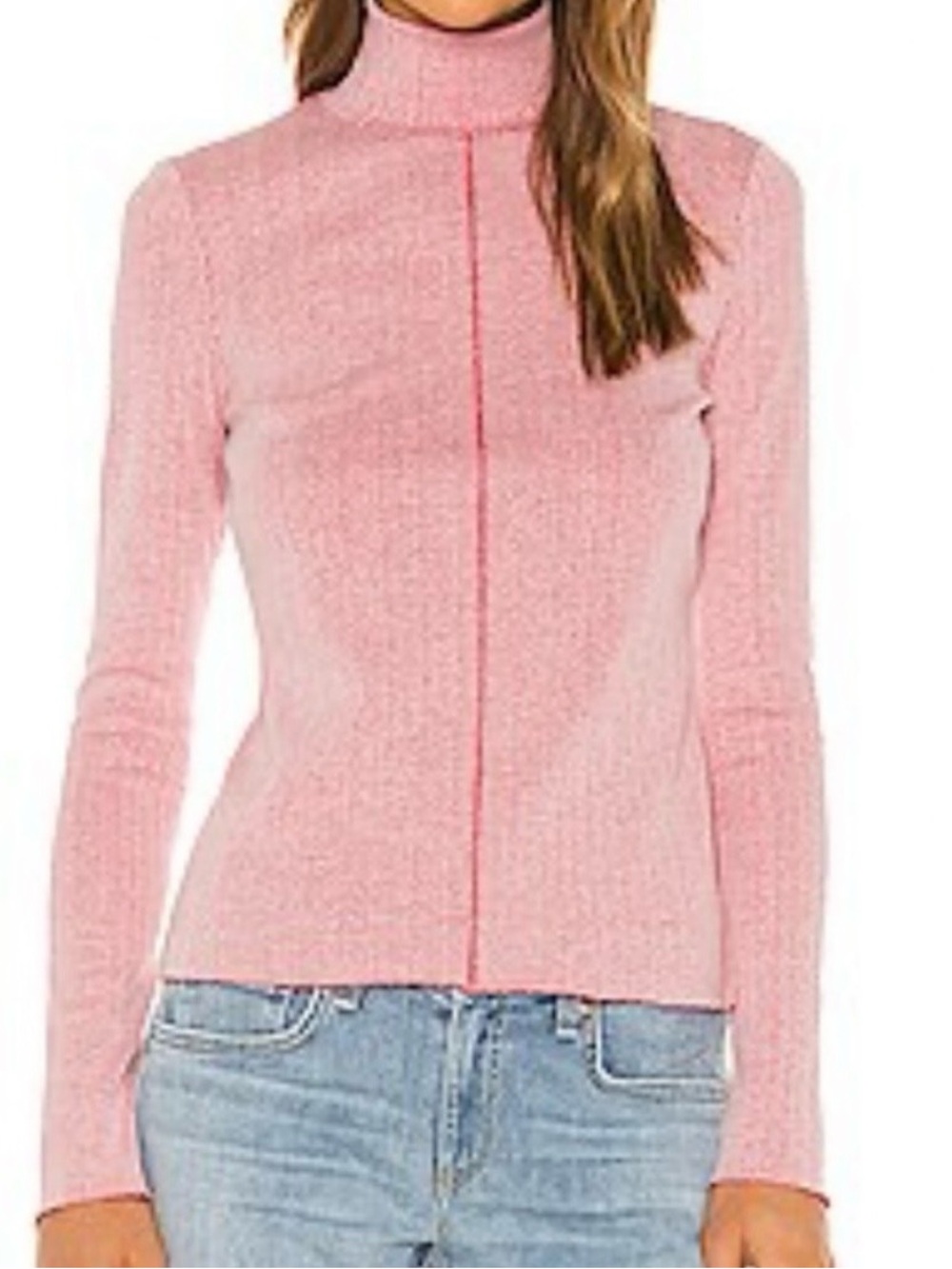 Rag & Bone Elina Stretch Knit Turtle Neck Top